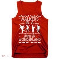Walkers In A Winter Wonderland Tank Top thumb 0