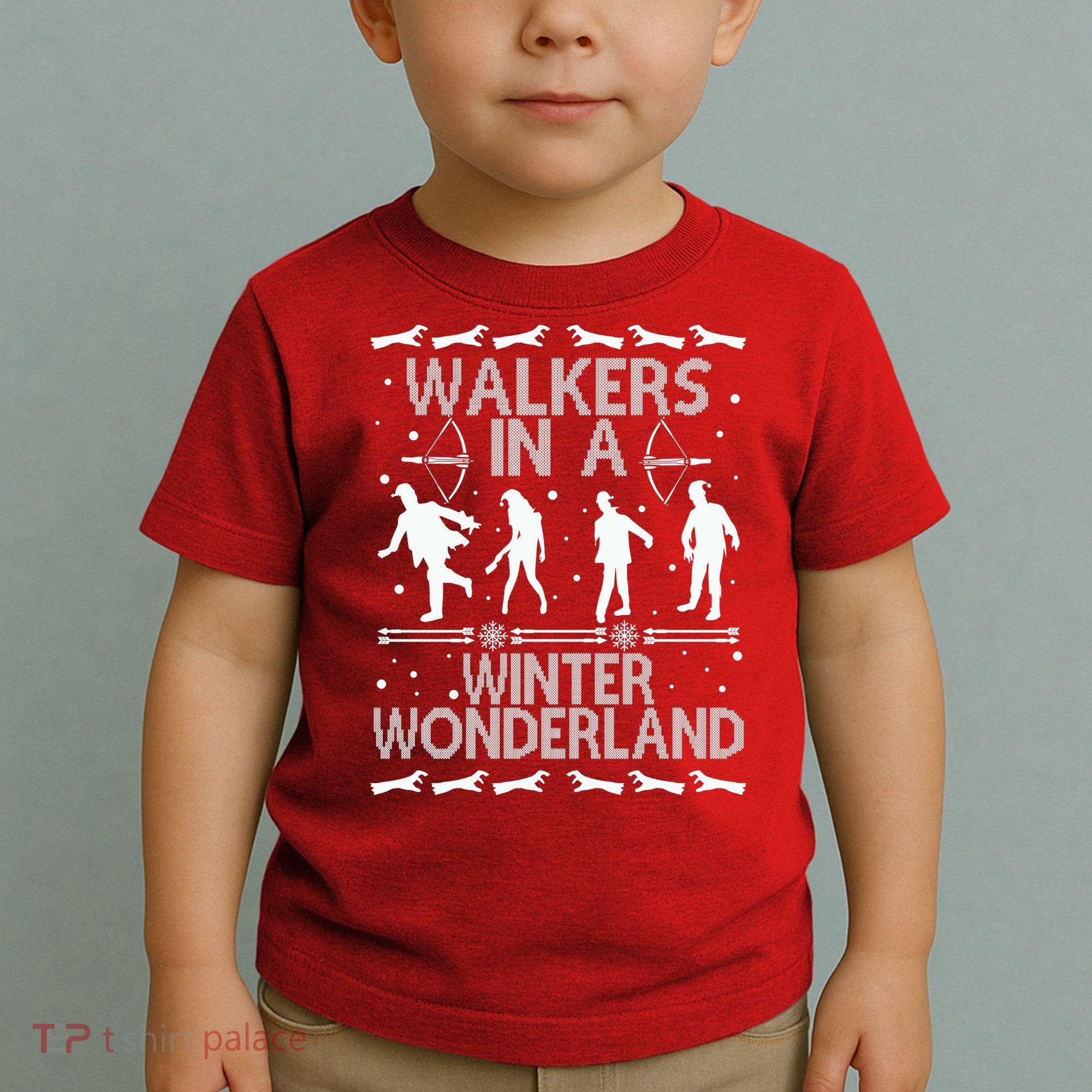 Walkers In A Winter Wonderland Toddler T-Shirt