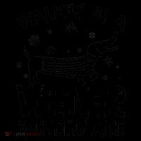 Walking In A Wiener Wonderland Funny Christmas Coffee Mug thumb 5