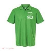 Walking In A Wiener Wonderland Funny Christmas Polo thumb 0