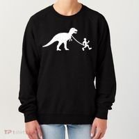Walking My T-Rex Women's Sweatshirt thumb 0