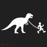 Walking My T-Rex Women's Sweatshirt thumb 2