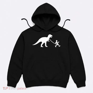 Walking My T-Rex Hoodie
