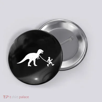 Walking My T-Rex Button