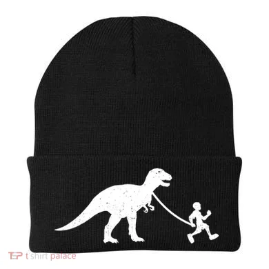 Walking My T-Rex Beanie