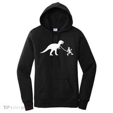 Walking My T-Rex Women's Hoodie