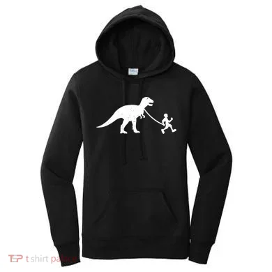 Walking My T-Rex Women's Hoodie