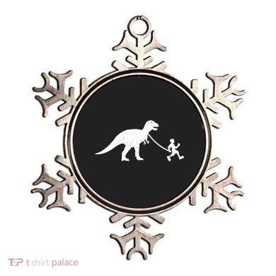 Walking My T-Rex Ornament