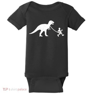 Walking My T-Rex Baby Bodysuit