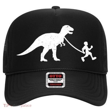 Walking My T-Rex Hat