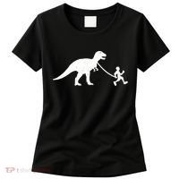 Walking My T-Rex Women's T-Shirt thumb 0