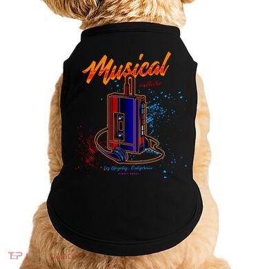 Walkman Los Angeles California Retro Doggie Tank