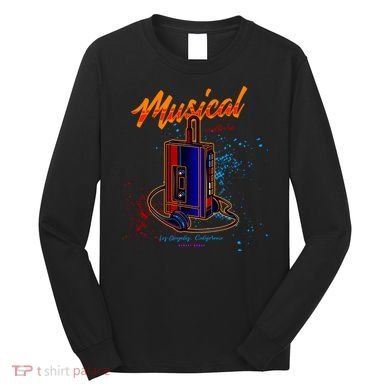 Walkman Los Angeles California Retro Long Sleeve Shirt
