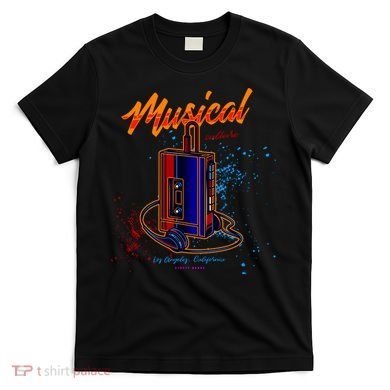 Walkman Los Angeles California Retro T-Shirt