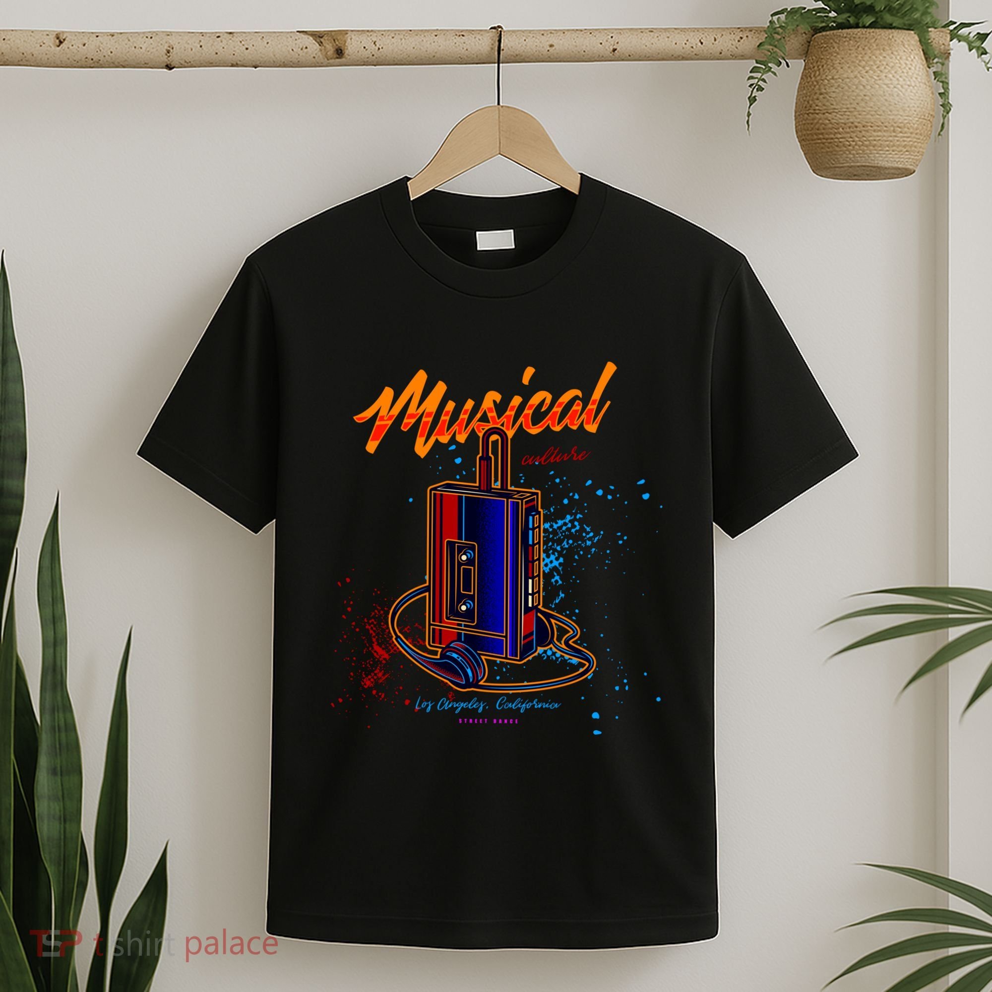 Walkman Los Angeles California Retro T-Shirt