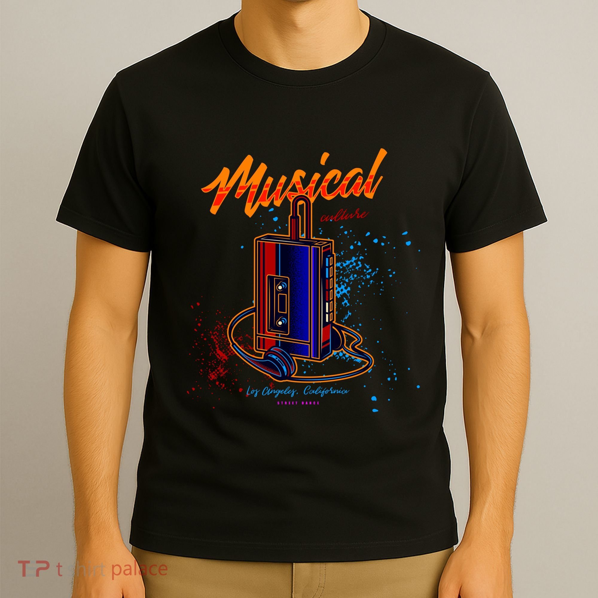 Walkman Los Angeles California Retro T-Shirt