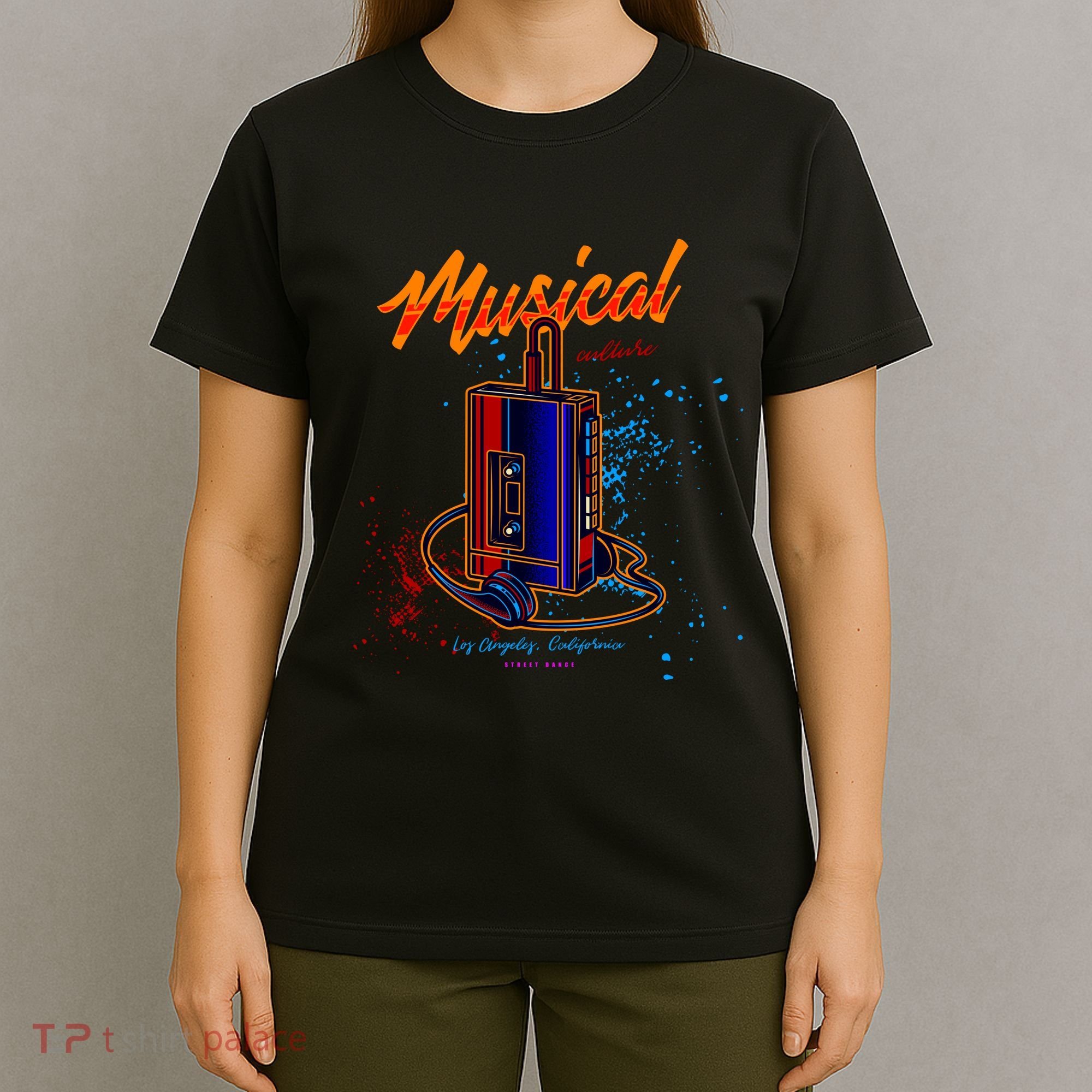 Walkman Los Angeles California Retro T-Shirt