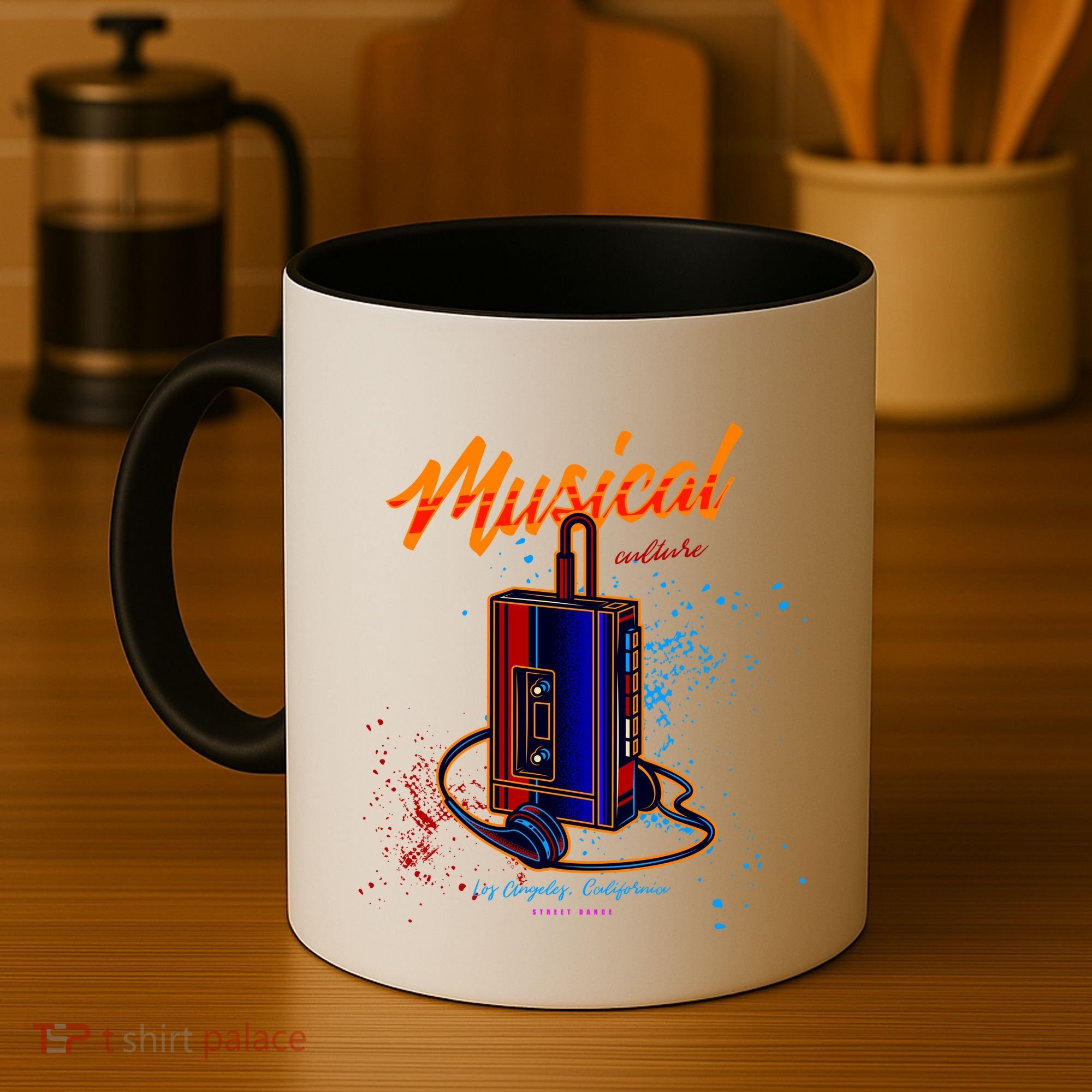 Walkman Los Angeles California Retro Coffee Mug