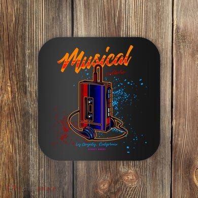 Walkman Los Angeles California Retro Coaster