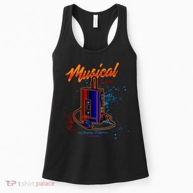 Walkman Los Angeles California Retro Women's Tank Top