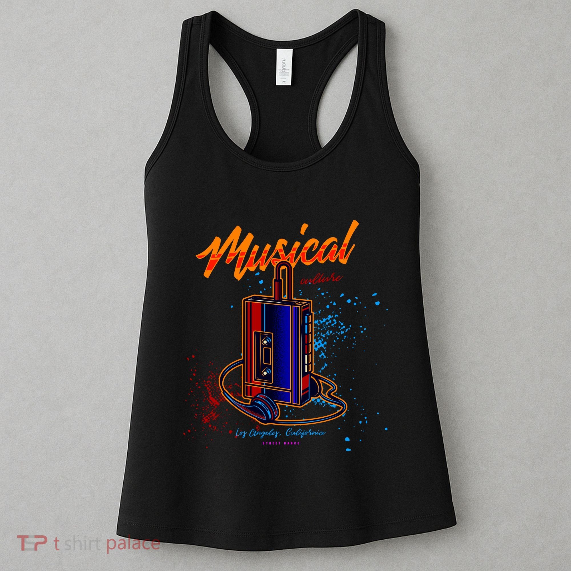 Walkman Los Angeles California Retro Women's Tank Top