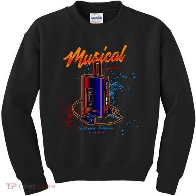 Walkman Los Angeles California Retro Kids Sweatshirt