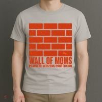 Wall Of Moms Peaceful Citizen Protection T-Shirt thumb 3