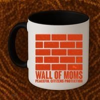 Wall Of Moms Peaceful Citizen Protection Coffee Mug thumb 2