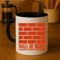 Wall Of Moms Peaceful Citizen Protection Coffee Mug thumb 4