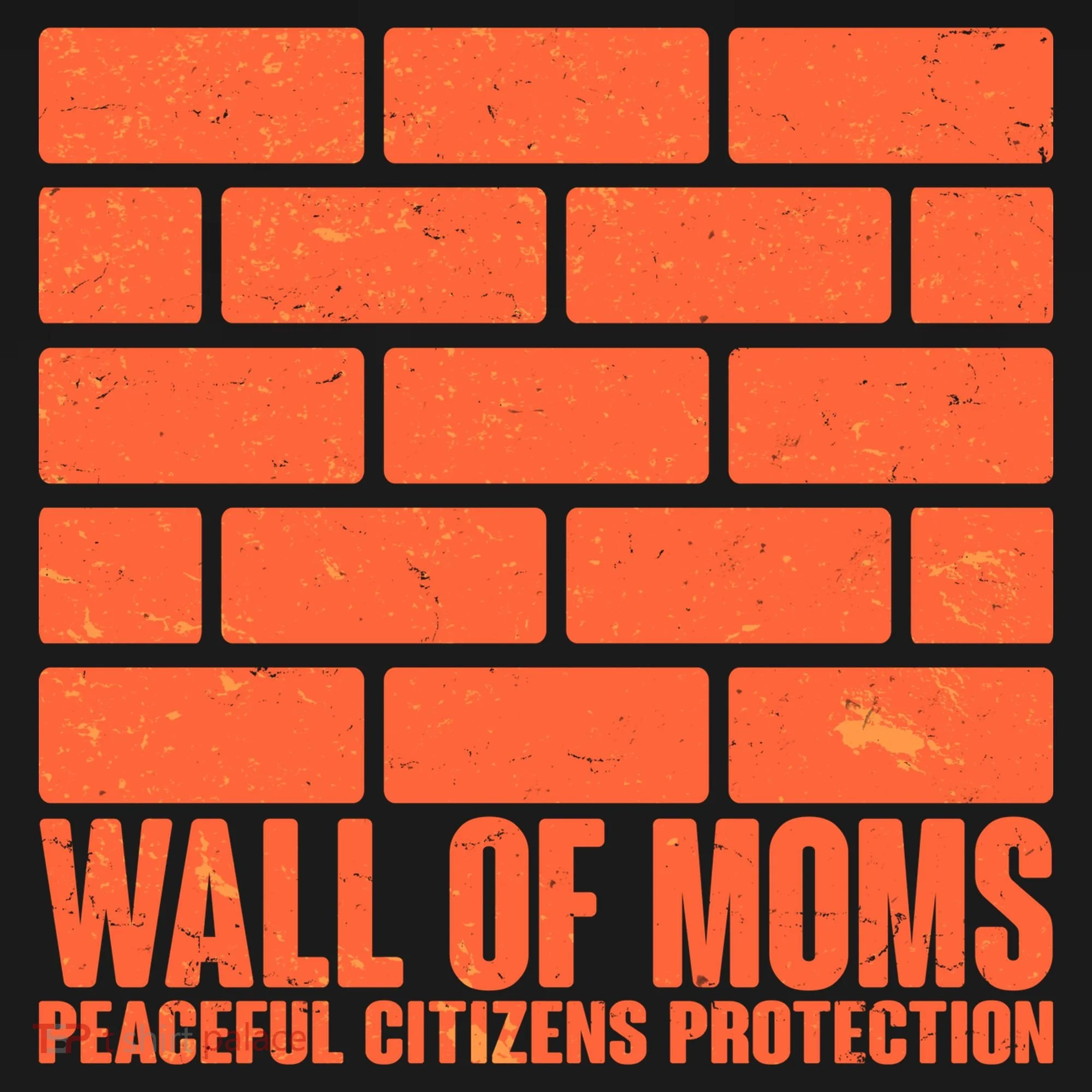 Wall Of Moms Peaceful Citizen Protection Ornament