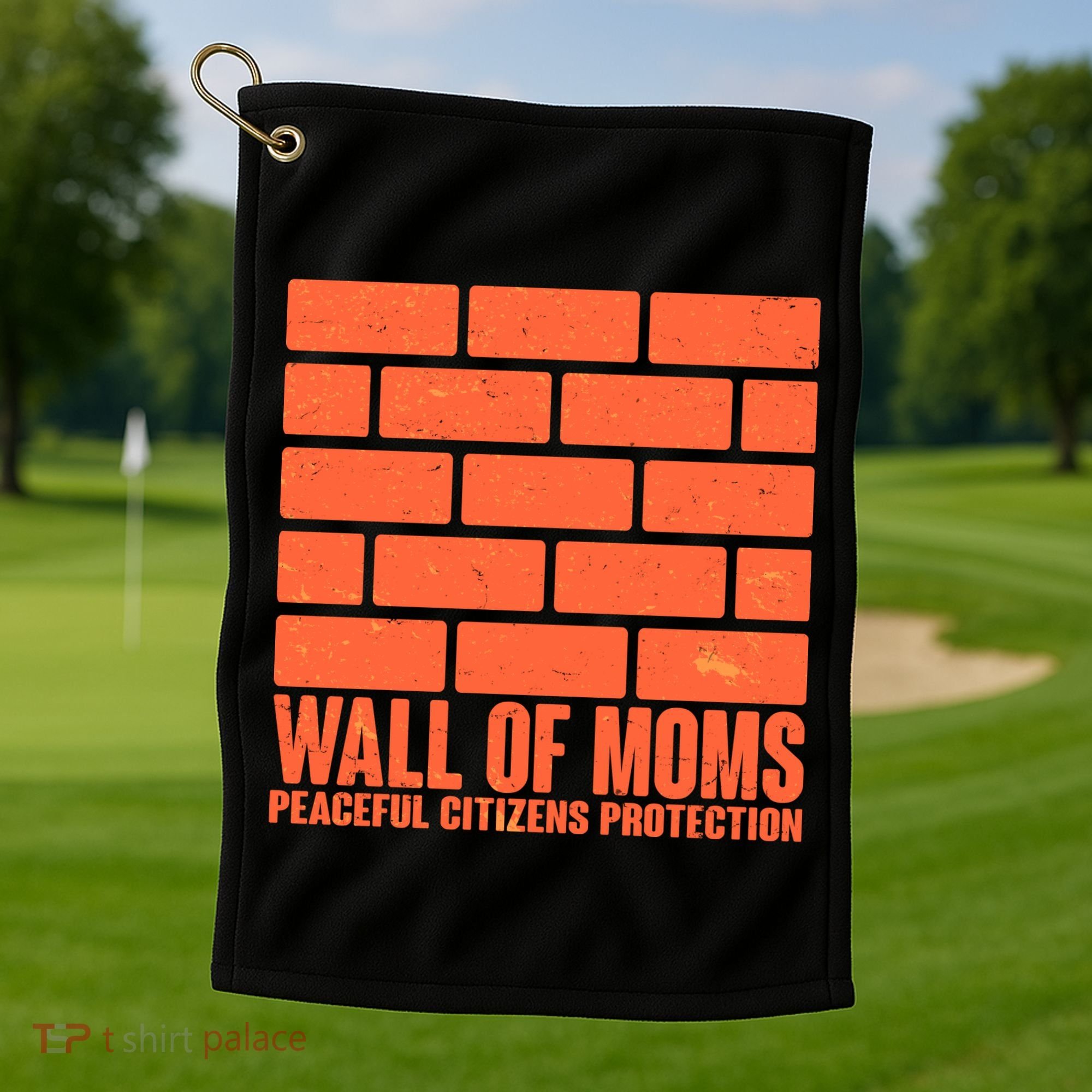 Wall Of Moms Peaceful Citizen Protection Golf Towel
