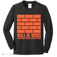 Wall Of Moms Peaceful Citizen Protection Kids Long Sleeve Shirt thumb 0