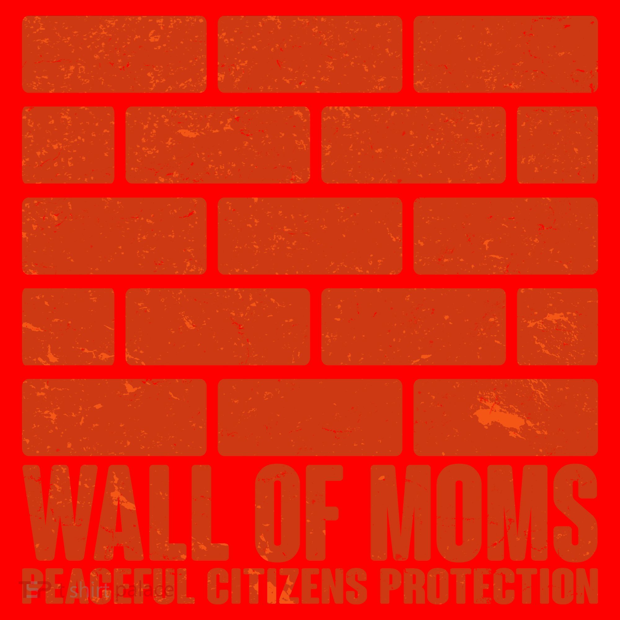 Wall Of Moms Peaceful Citizen Protection Santa Hat