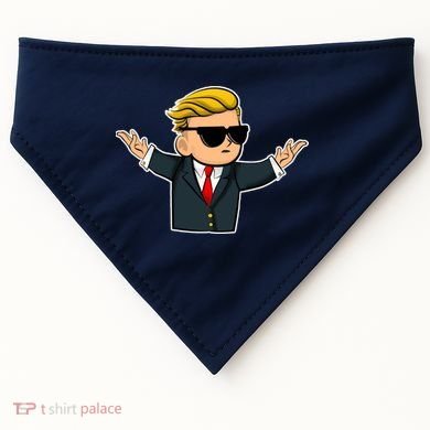 Wall Street Bets Guy USA-Made Doggie Bandana