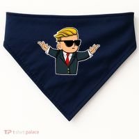 Wall Street Bets Guy USA-Made Doggie Bandana thumb 0