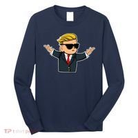 Wall Street Bets Guy Long Sleeve Shirt thumb 0