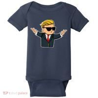Wall Street Bets Guy Baby Bodysuit thumb 0