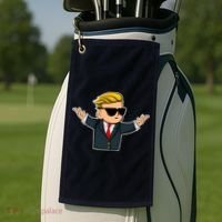 Wall Street Bets Guy Golf Towel thumb 2