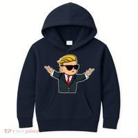 Wall Street Bets Guy Kids Hoodie thumb 0