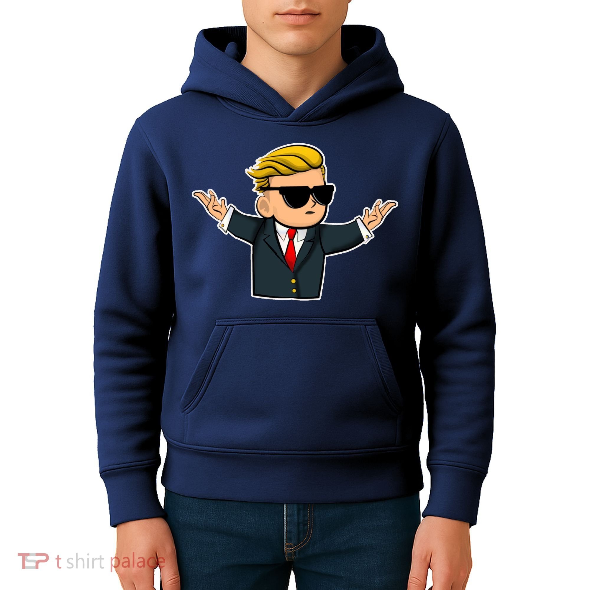 Wall Street Bets Guy Kids Hoodie