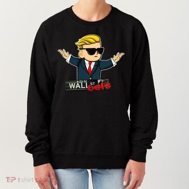 Wall Street Bets Guy Investing Stocks Women's Sweatshirt