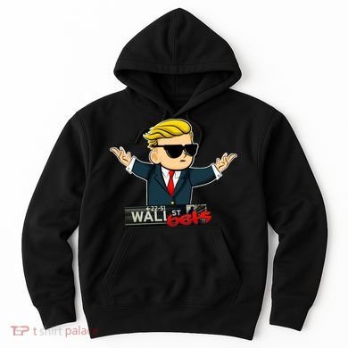 Wall Street Bets Guy Investing Stocks Hoodie