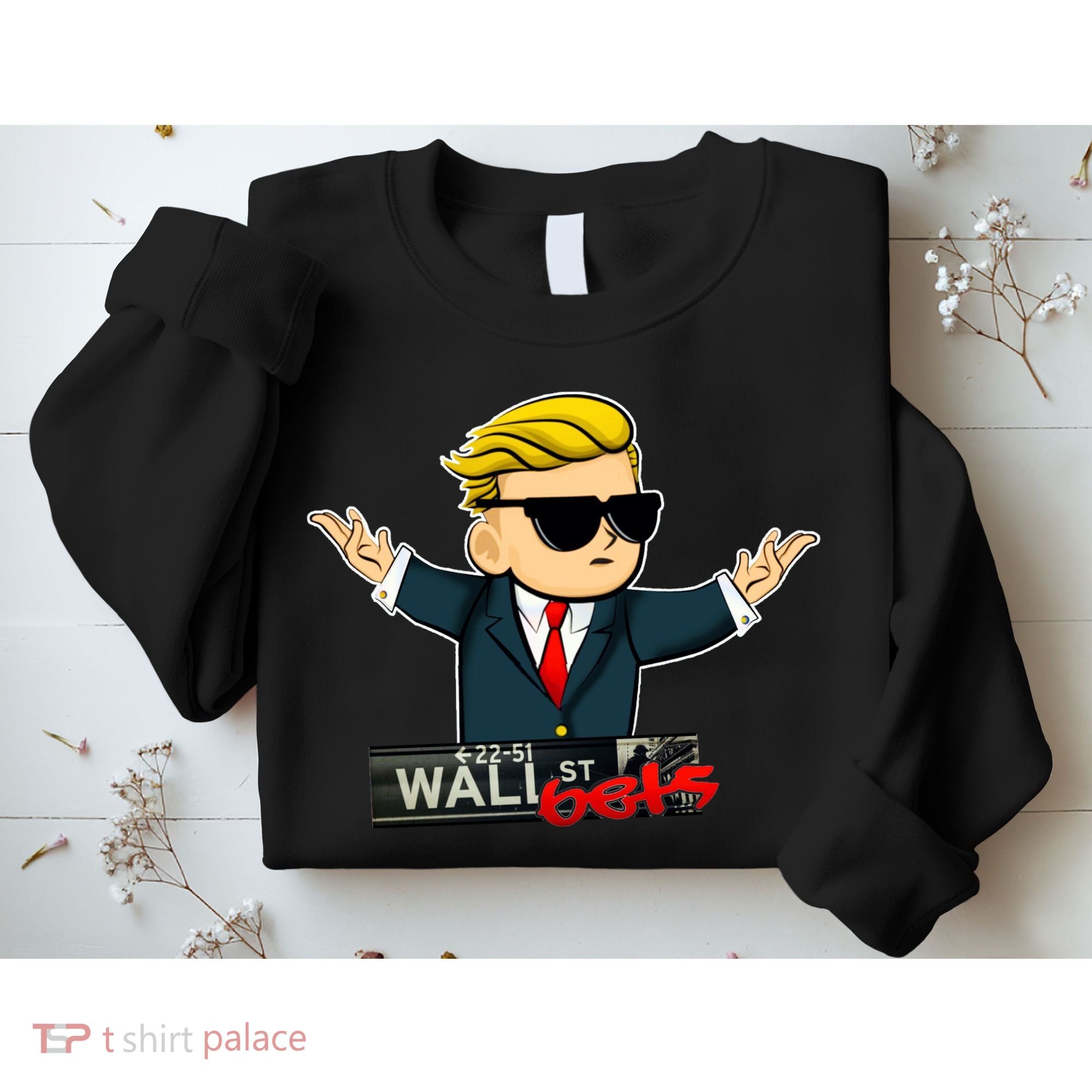 Wall Street Bets Guy Investing Stocks Sweatshirt