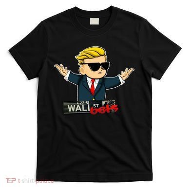 Wall Street Bets Guy Investing Stocks T-Shirt