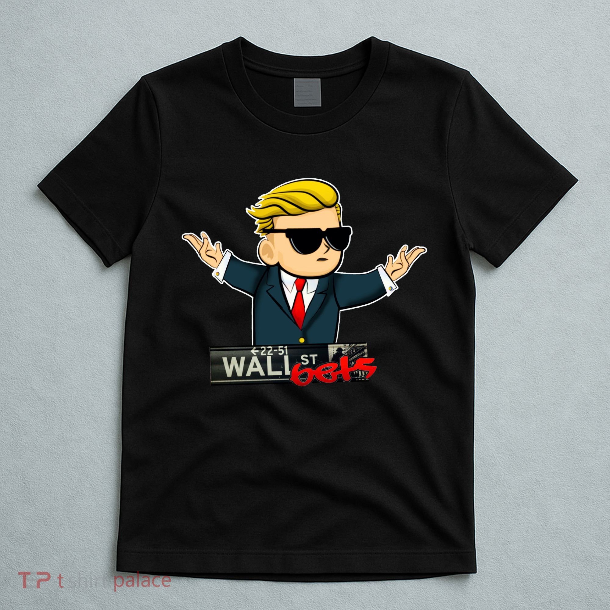 Wall Street Bets Guy Investing Stocks T-Shirt