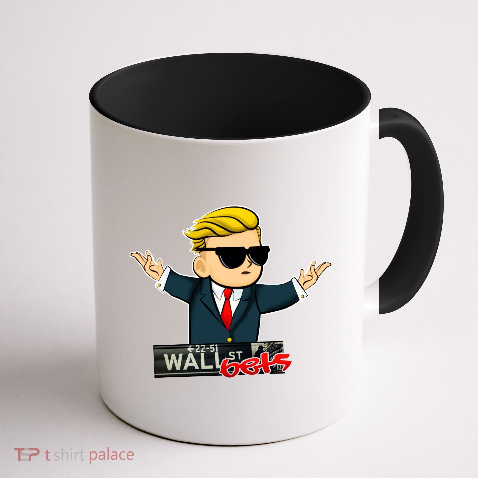 Wall Street Bets Guy Investing Stocks Coffee Mug