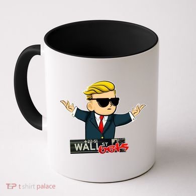 Wall Street Bets Guy Investing Stocks Coffee Mug