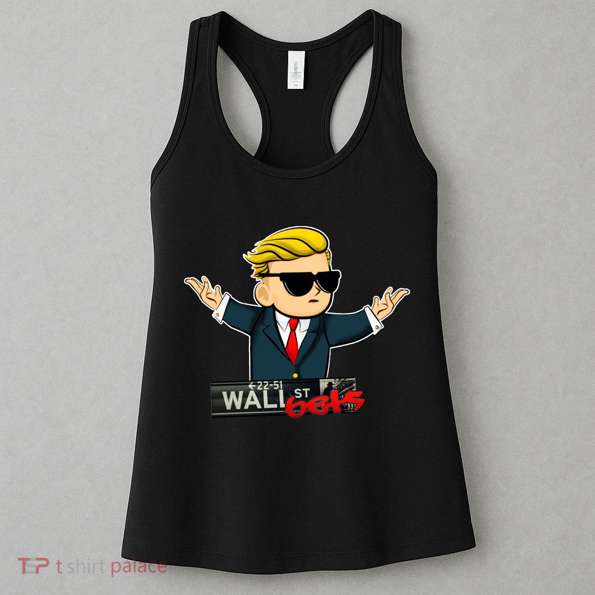 Wall Street Bets Guy Investing Stocks Women's Tank Top