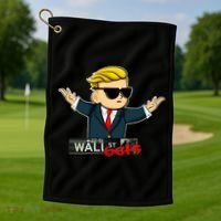 Wall Street Bets Guy Investing Stocks Golf Towel thumb 1