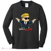 Wall Street Bets Guy Investing Stocks Kids Long Sleeve Shirt thumb 0